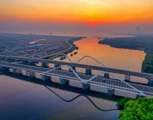 Sunrise walks bring calm to city dwellers