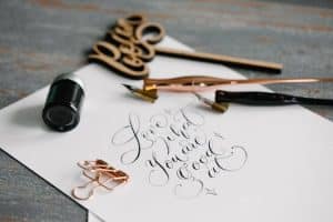 Handwritten letters return as a modern trend